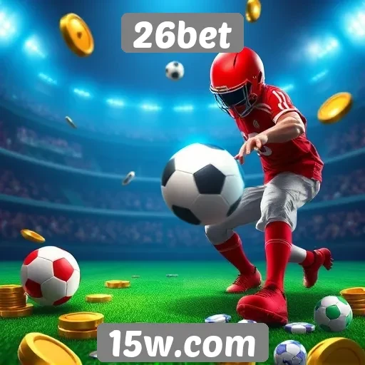 Variedade de jogos disponíveis no 26bet